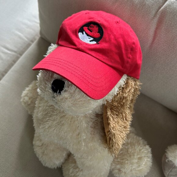 “Red Hat” Baseball Cap Hat with Red Hat Linux Logo - Picture 7 of 15